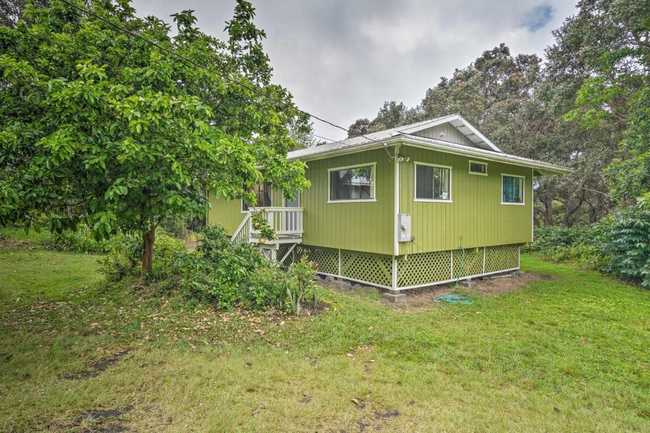 Naalehu Peaceful Abode With Deck, 13 Mi To Black Sand Beach! מראה חיצוני תמונה
