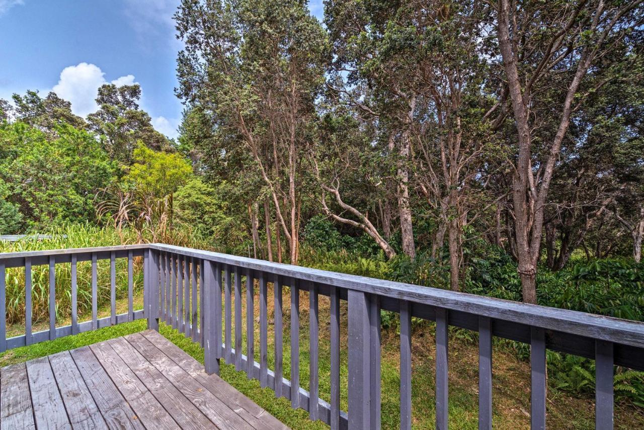 Naalehu Peaceful Abode With Deck, 13 Mi To Black Sand Beach! מראה חיצוני תמונה