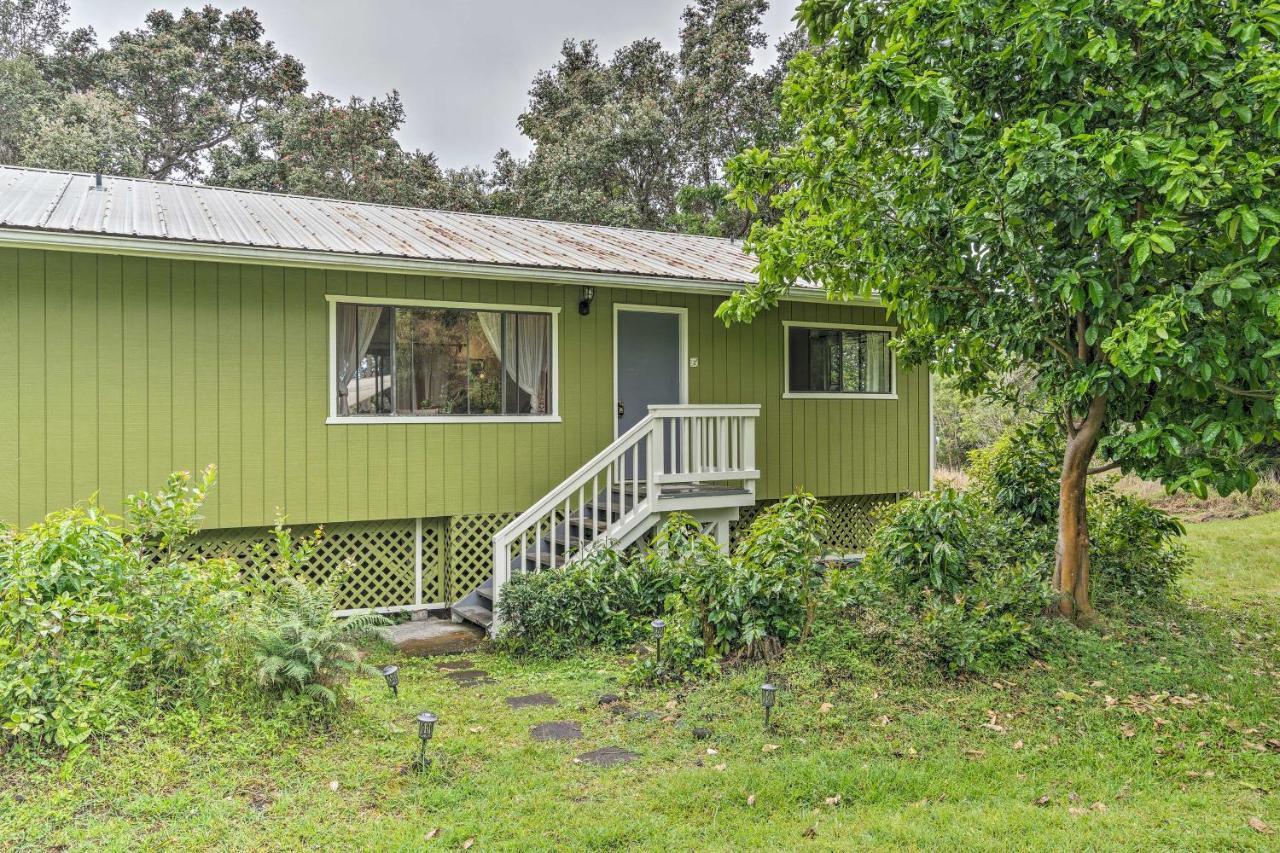 Naalehu Peaceful Abode With Deck, 13 Mi To Black Sand Beach! מראה חיצוני תמונה